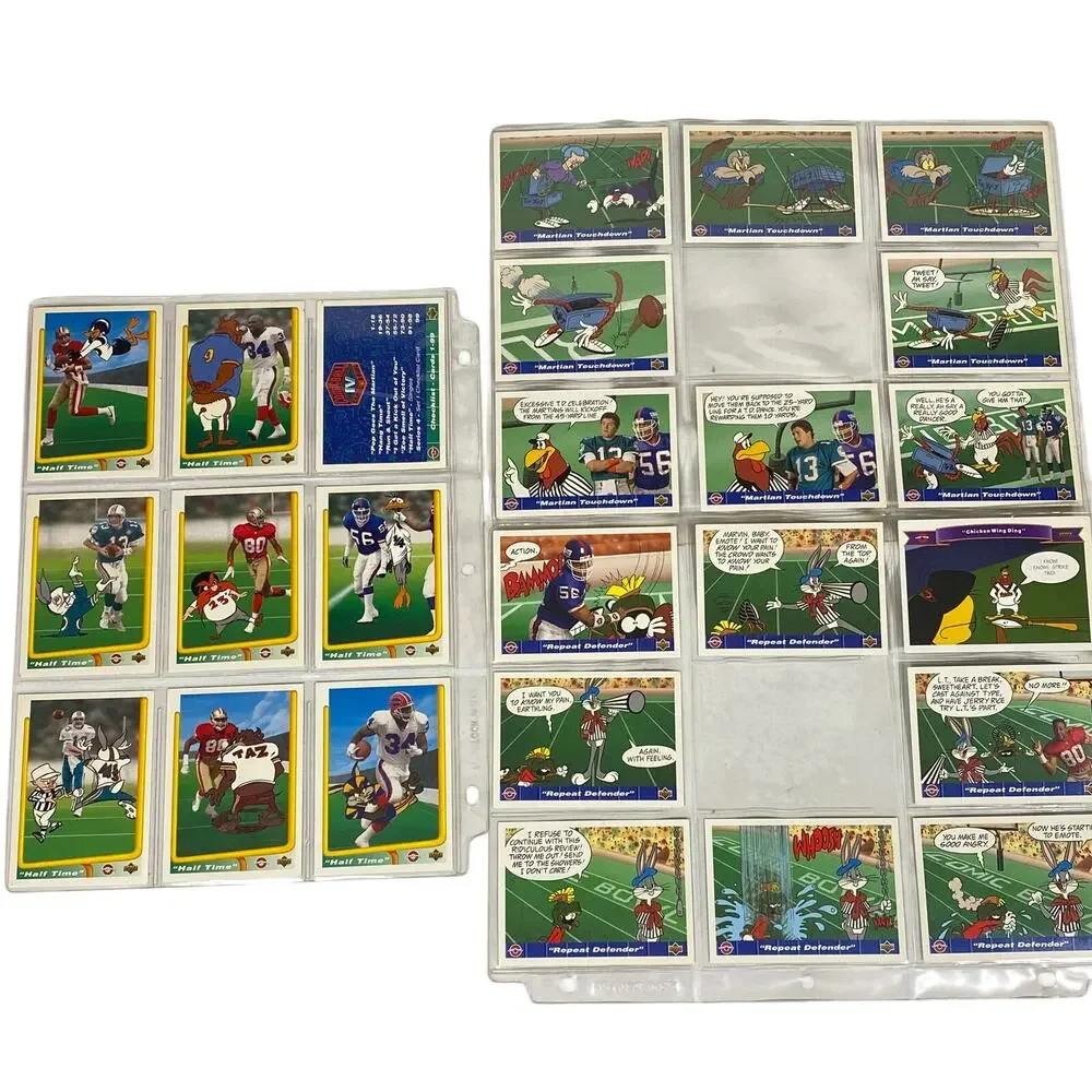 1992 Upper Deck Comic Ball Looney Tunes 202 Cards Set Not Complete